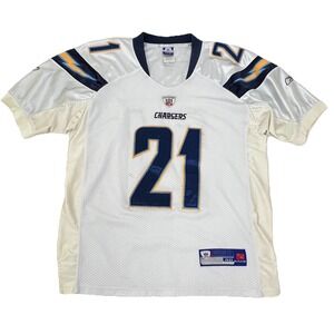 San Diego Chargers LaDainian Tomlinson Jersey Mens Sz 48 White NFL Football 21